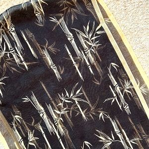 Lightweight bamboo pattern Scarf  SUPER FAST SHIPPING